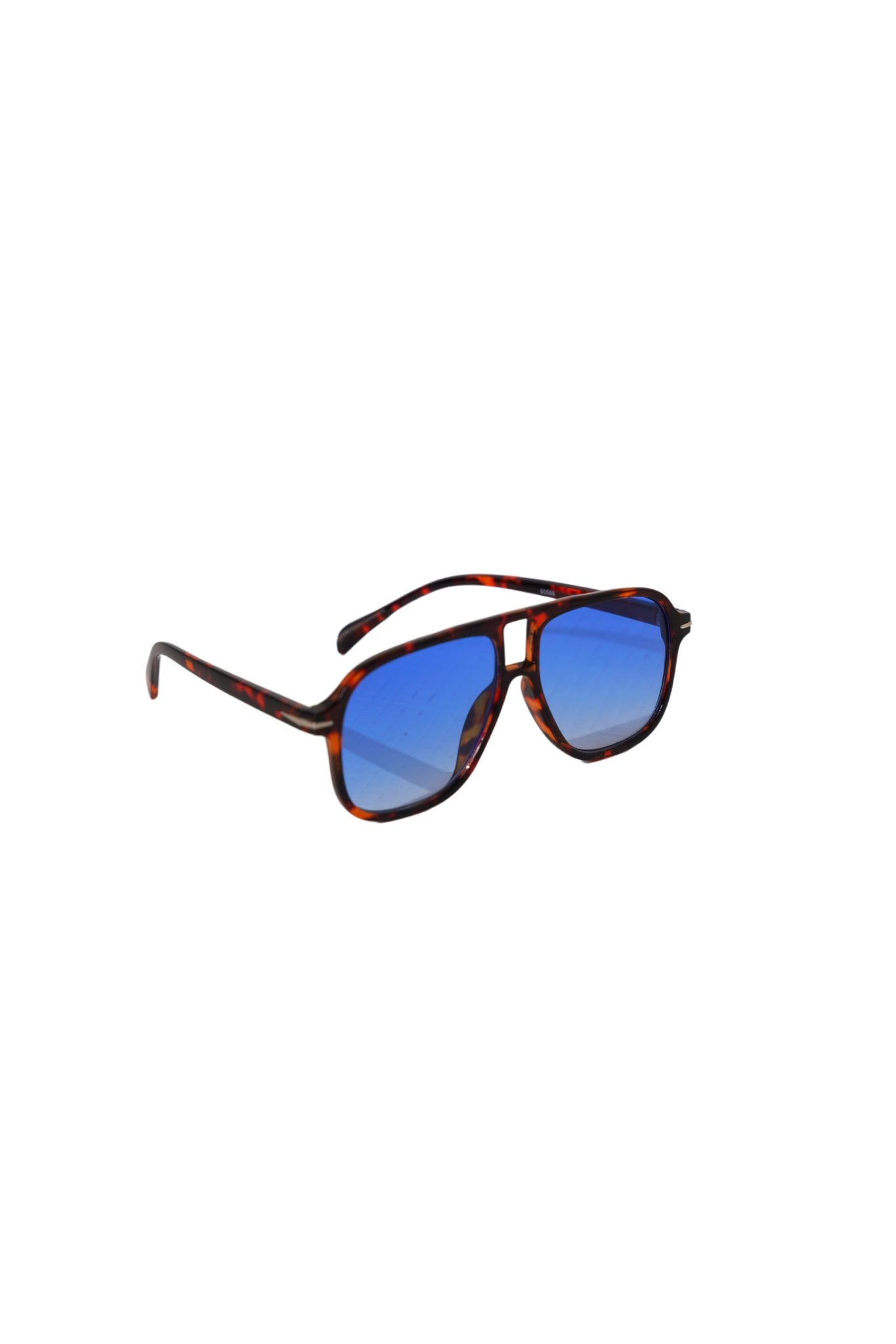 Oversized Retro Blue Tint and Torqoise Summer Sunglasses - TB - BondMenSunglasses