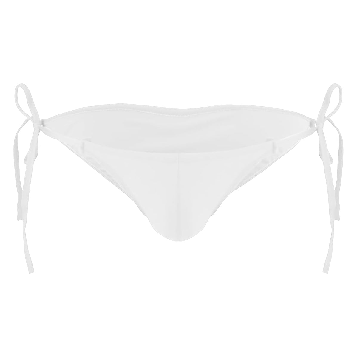 Gray Adjustable String-Tie Men’s Bikini Brief