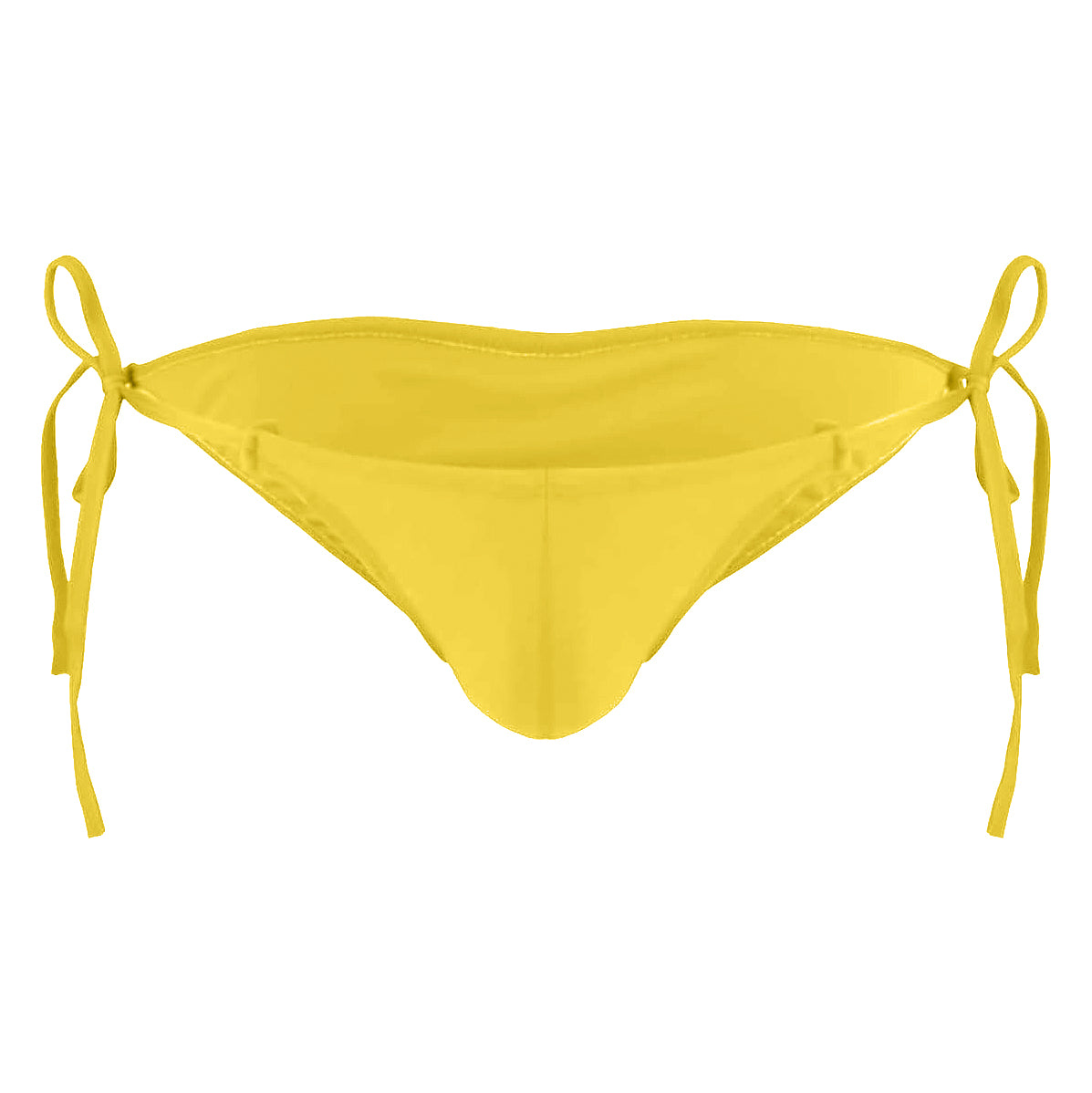 Gray Adjustable String-Tie Men’s Bikini Brief
