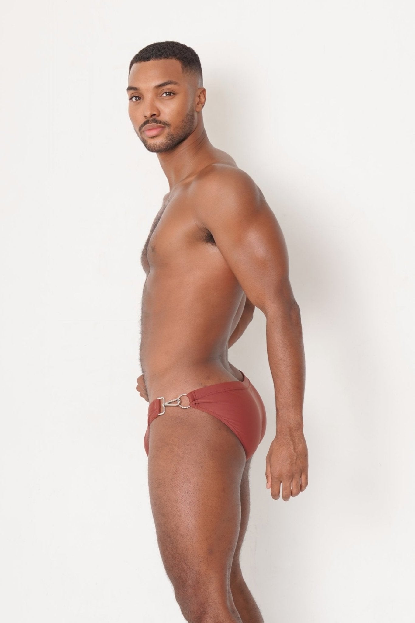 Chocolate Hybrid Brief, Chocolate Set Vintage Wash Raw Cut Top With Cheeky Nude G-String, Chocolate Set Vintage Wash Raw Cut Top With Tie Side Bikini, Gay men's underwear, Men's briefs, LGBTQ+ underwear, Men's lingerie, Sexy men's underwear, Comfortable men's underwear, Men's lingerie, Sexy men's underwear