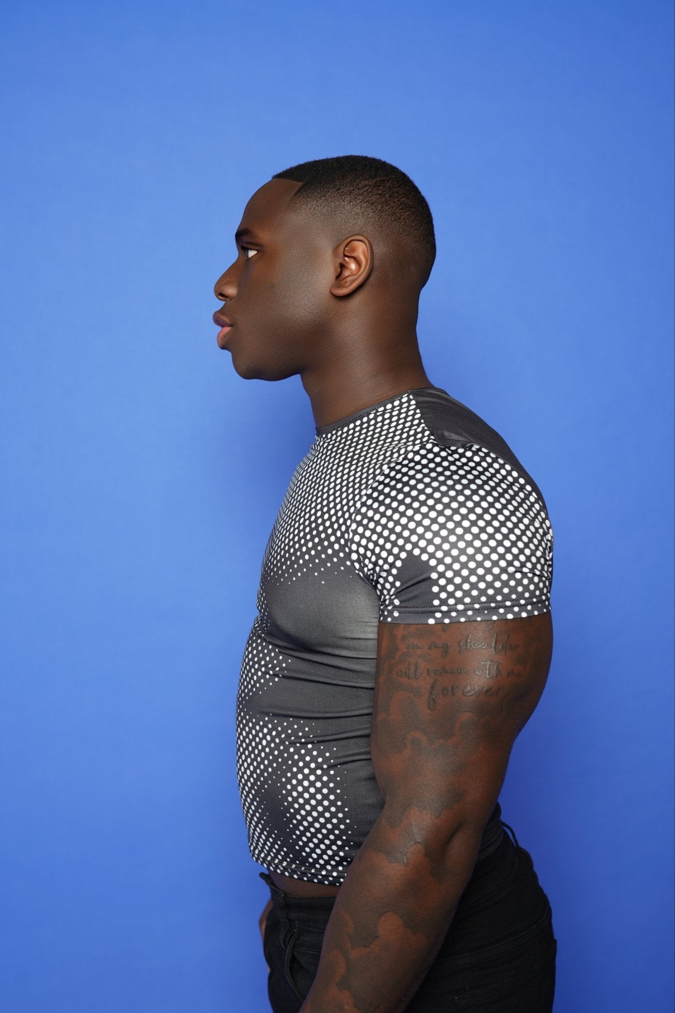 Cropped Muscle Illusion Top - TB-BondMenShirt