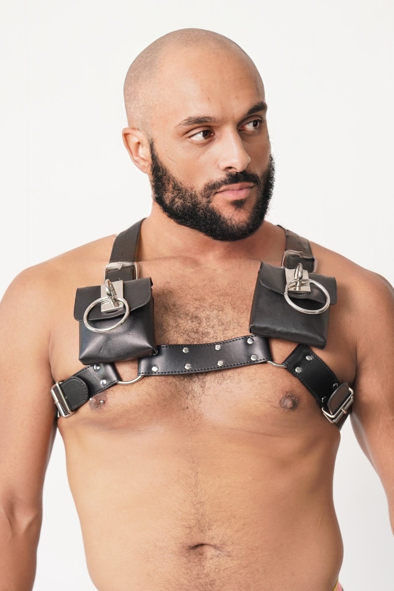 Duo Grip Harness, Harness, bdsm harness, fetish harness