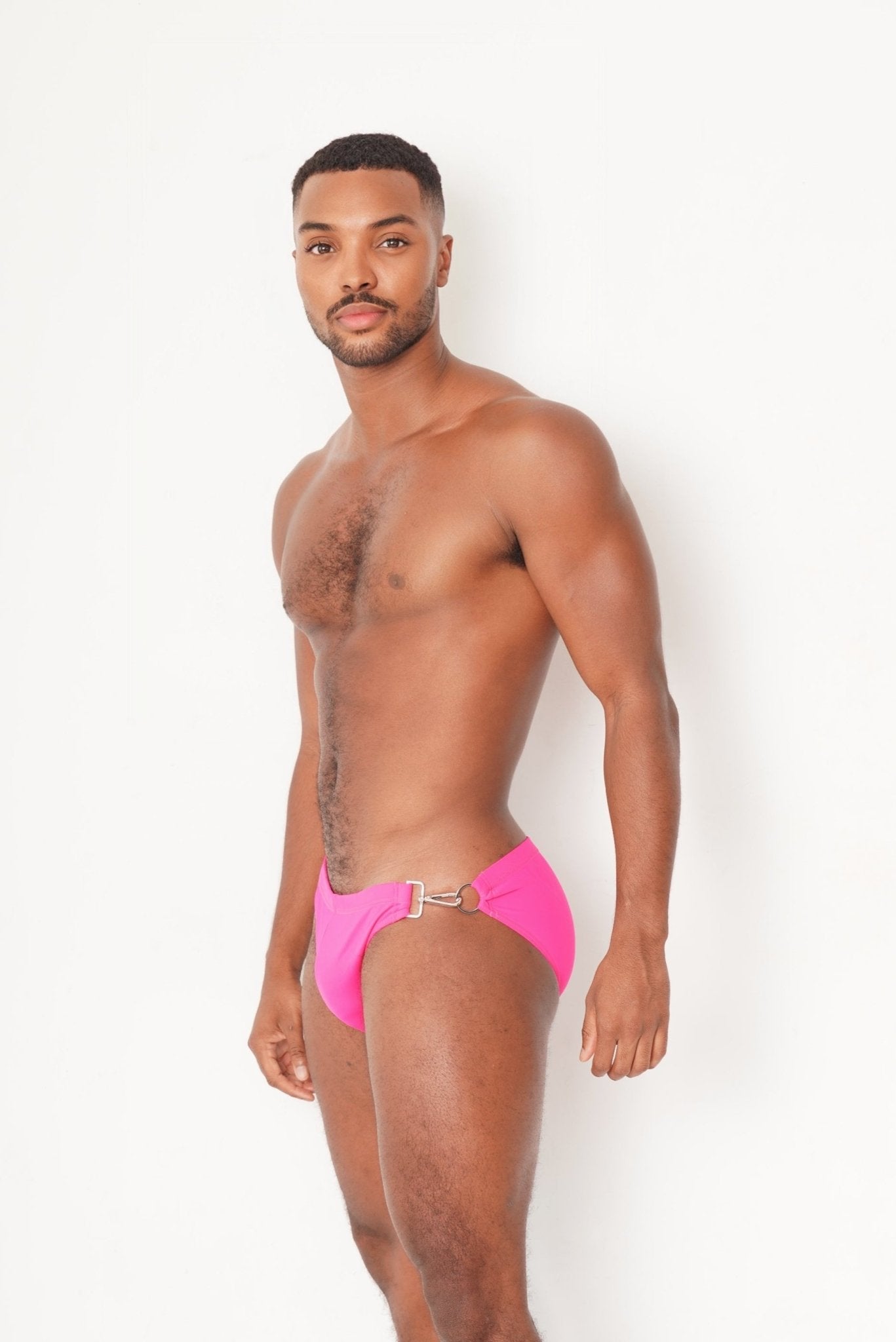 Neon Pink Hybrid Brief - TB-BondMen underwear Gay men's underwear LGBTQ+ underwear Men's briefs Men's boxer briefs Jockstraps Thongs for men Pride underwear Men's lingerie Sexy men's underwear Designer men's underwear Comfortable men's underwear Men's swimwear Athletic men's underwear Fashion men's underwear Bulge enhancing underwear