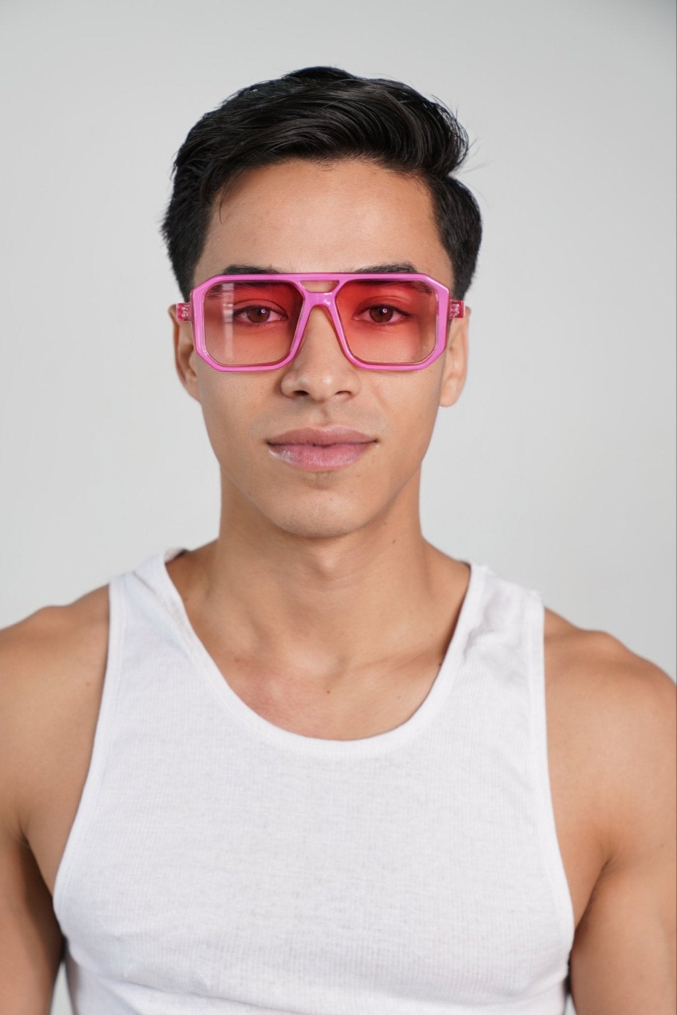 Popping Pink Tint and Frame Sunglasses - TB-BondMenSunglasses