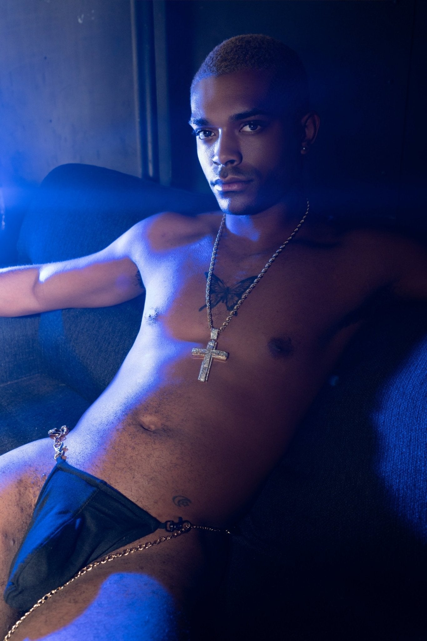 Thick Jeweled Chain Black Cotton G-String - TB-BondMen Jock Straps Gay men's underwear LGBTQ+ underwear Men's briefs Men's boxer briefs Jockstraps Thongs for men Pride underwear Men's lingerie Sexy men's underwear Designer men's underwear Comfortable men's underwear Men's swimwear Athletic men's underwear Fashion men's underwear Bulge enhancing underwear