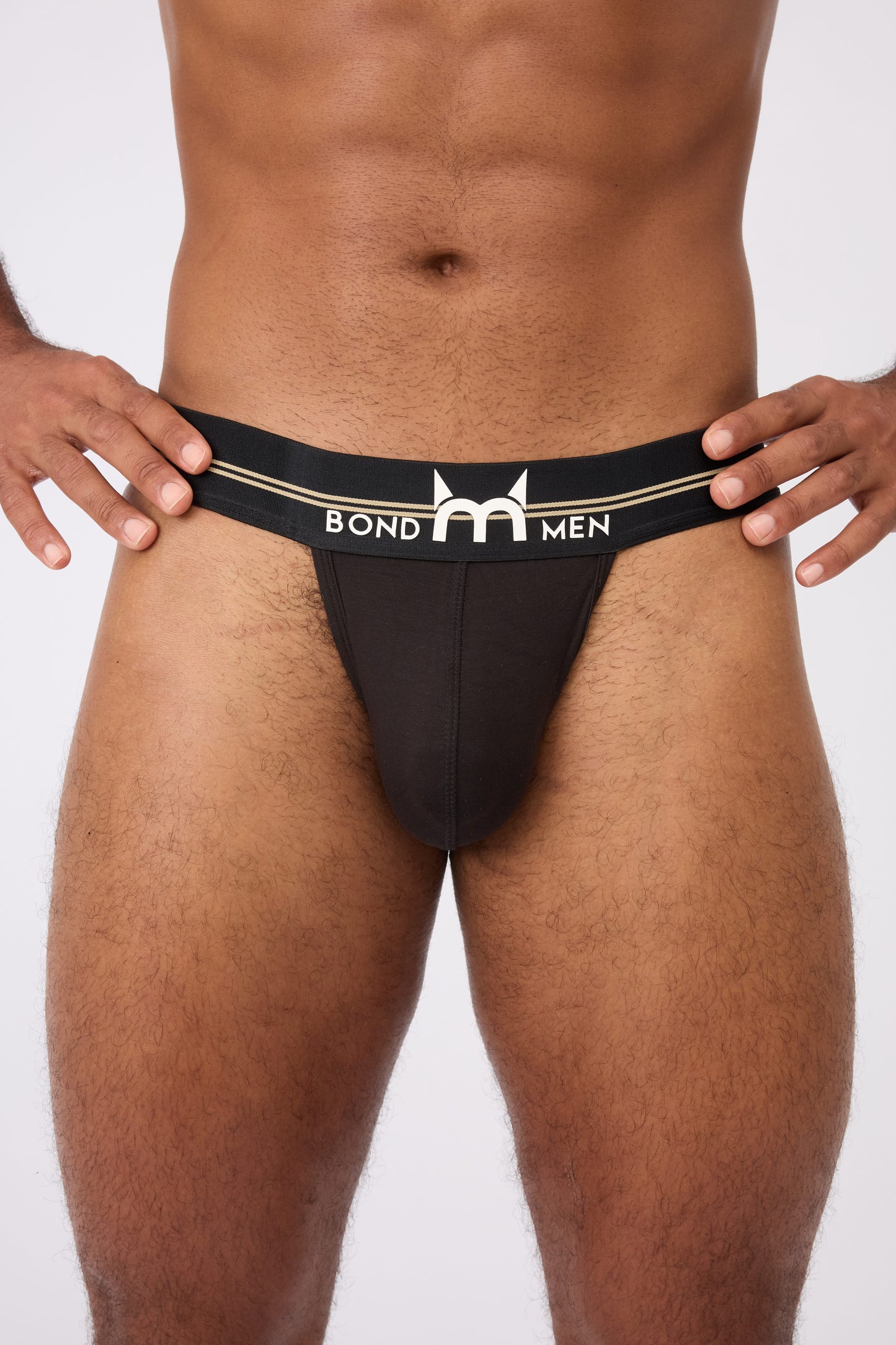 Bond Men's Black Sport Athletic Brief