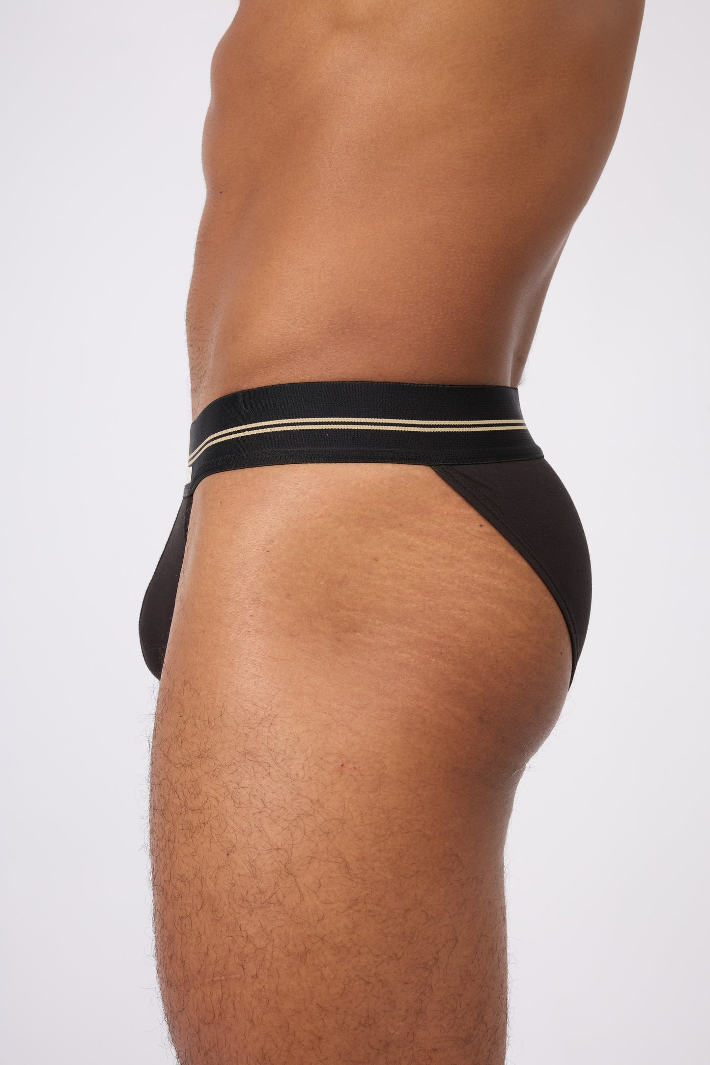Bond Men's Black Sport Athletic Brief