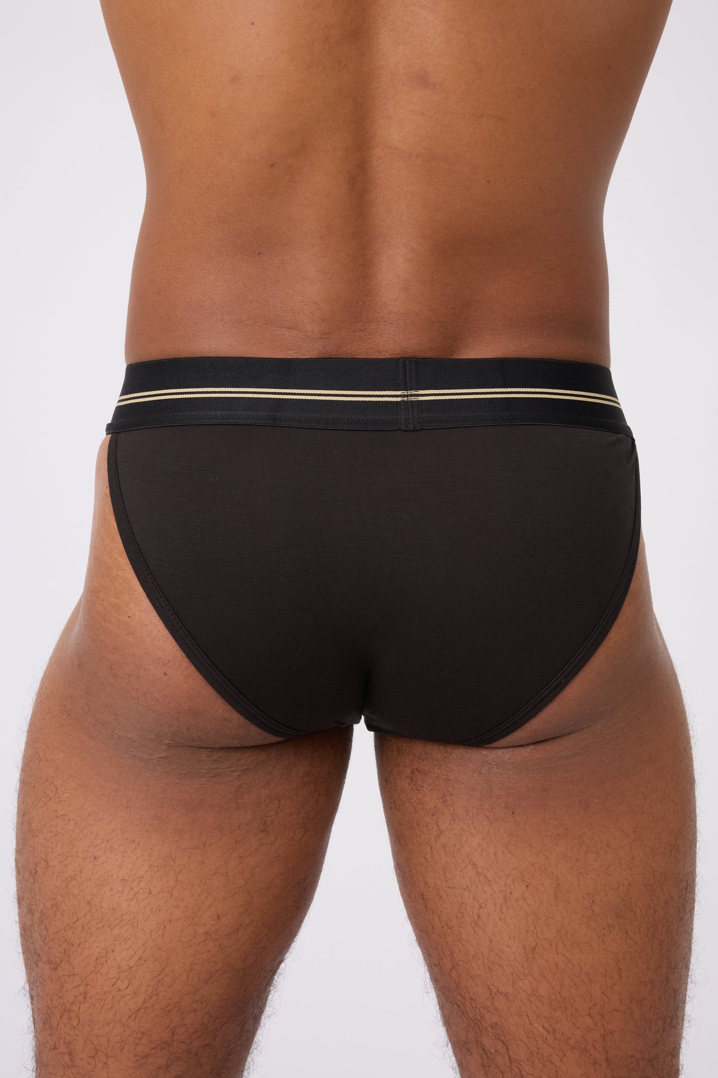 Bond Men's Black Sport Athletic Brief