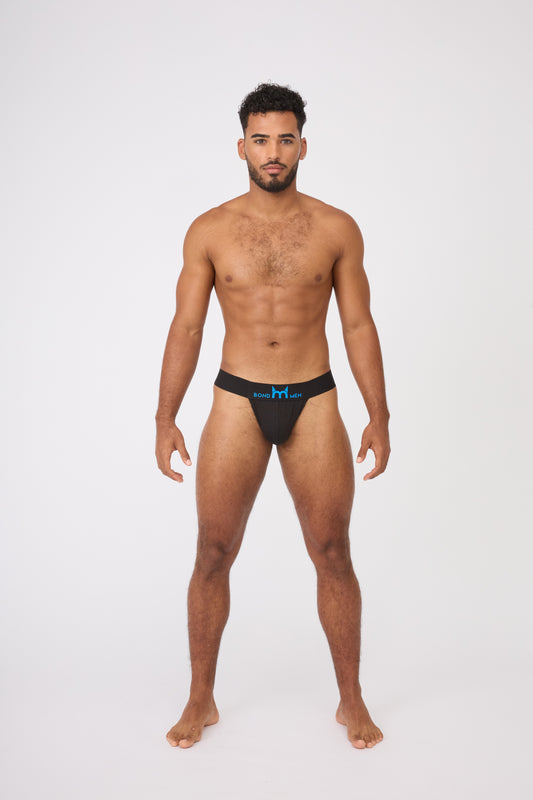 Bond Men Black Athletic Jock Strap