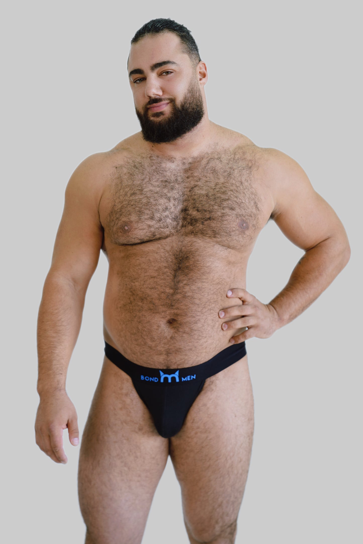 A Black Jock Strap
