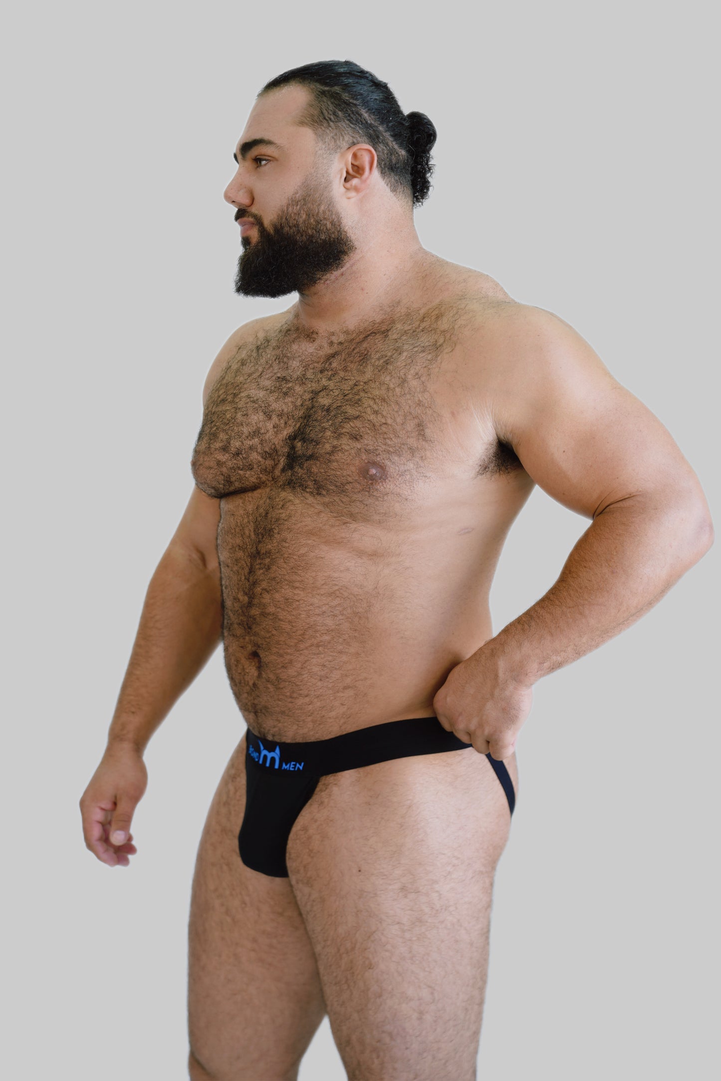 A Black Jock Strap