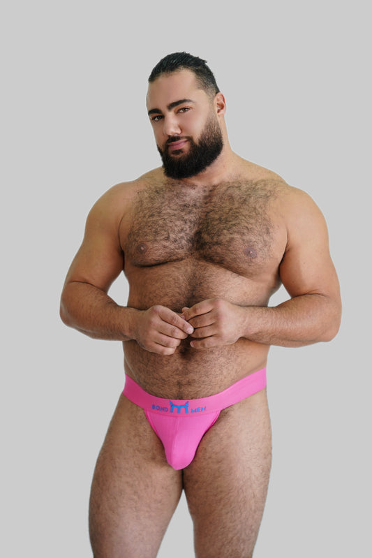 Classic Pink Bondmen Jock Strap