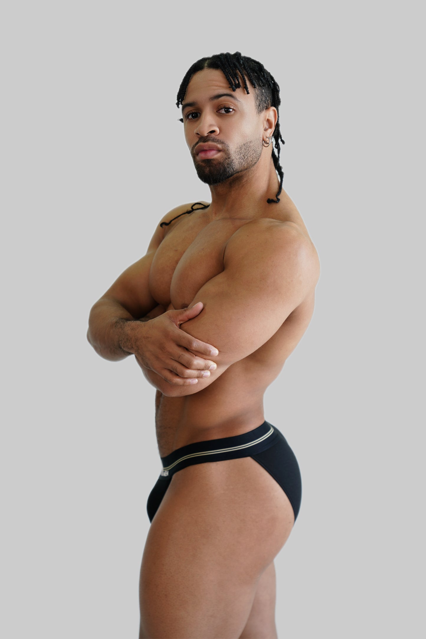 Black Sport Brief