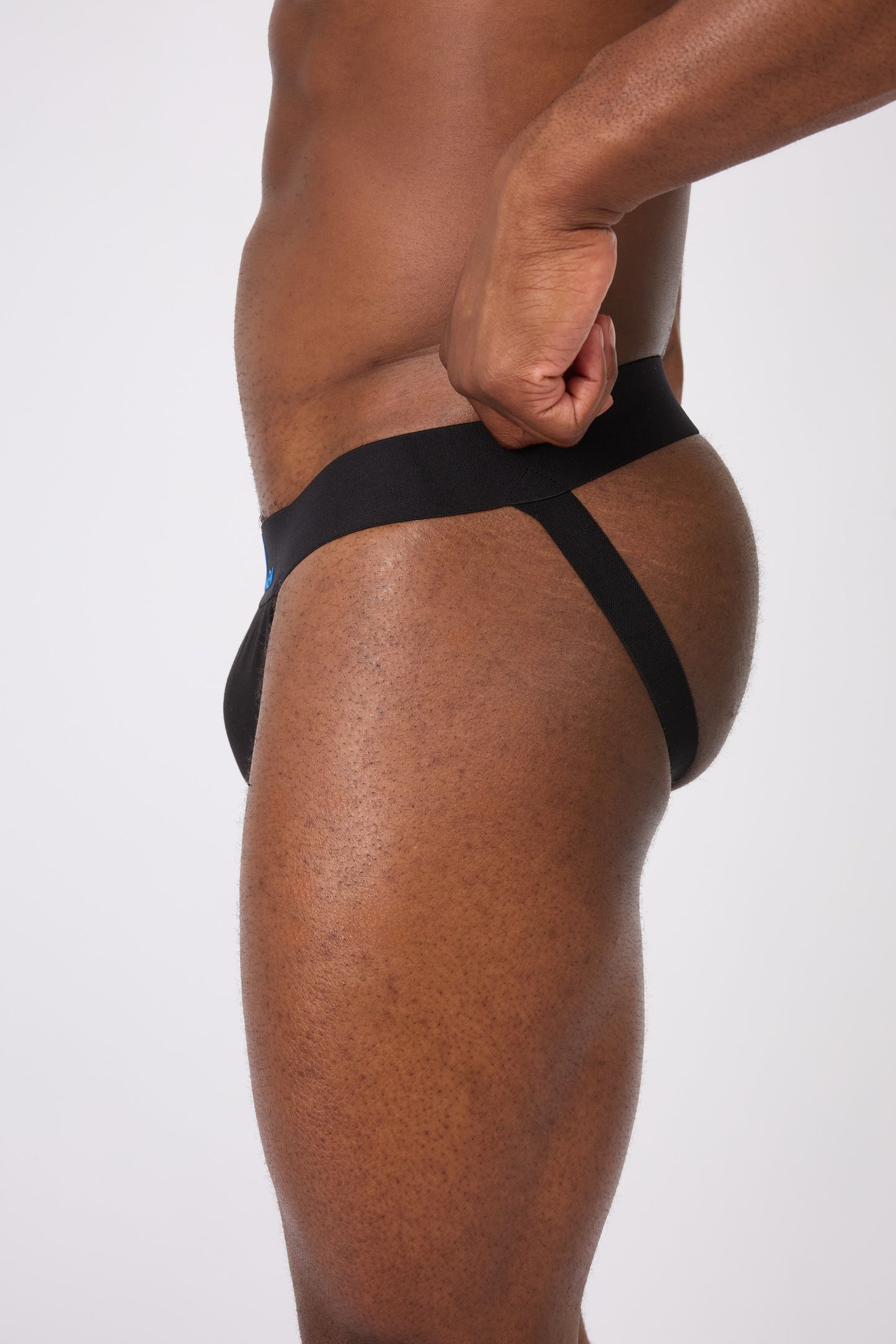 Bond Men Black Athletic Jock Strap