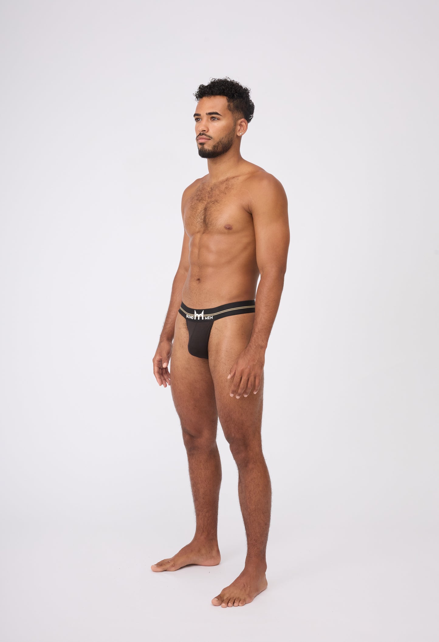 Bond Men's Black Sport Athletic Brief