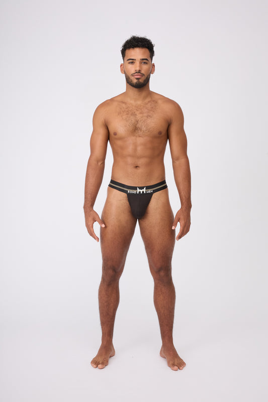 Bond Men's Black Sport Athletic Brief