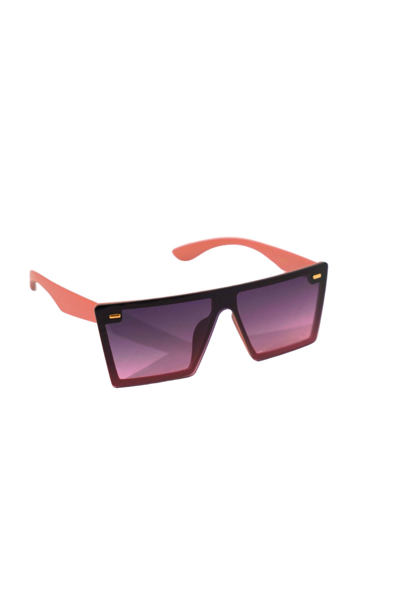 Milan Muse Oversized Orange Shades - TB - BondMenSunglasses