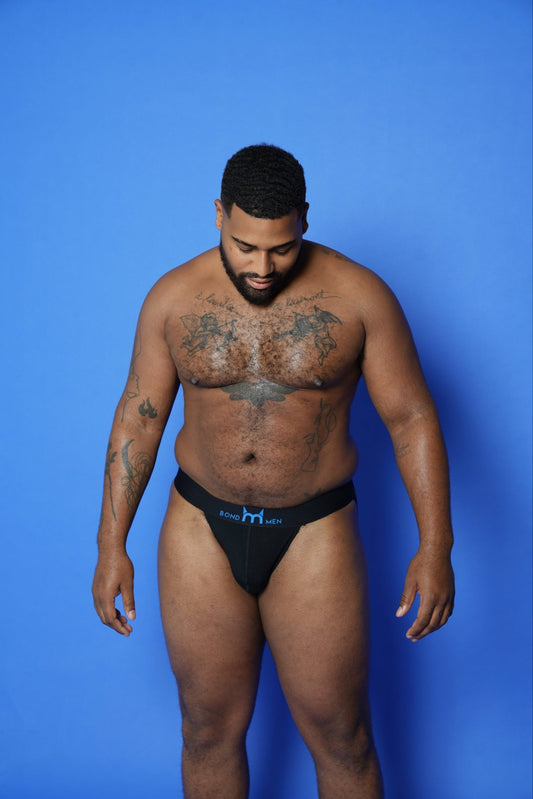 Big Daddy Black Bondmen Jock Strap - TB-BondMenJock Straps