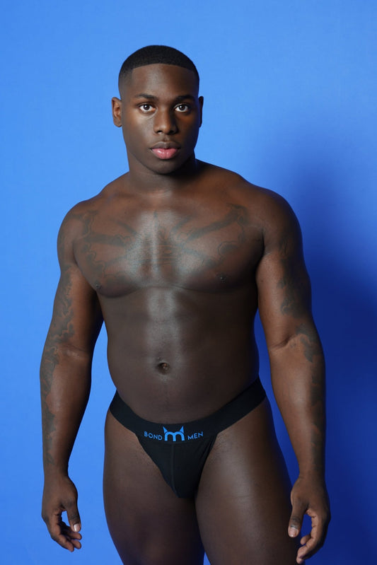 Black Bondmen Jock Strap - TB-BondMenJock Straps
