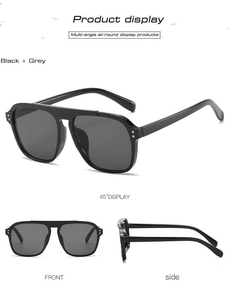 Black MOOD DRIVER Sunglasses, black sunglasses, men's fashion