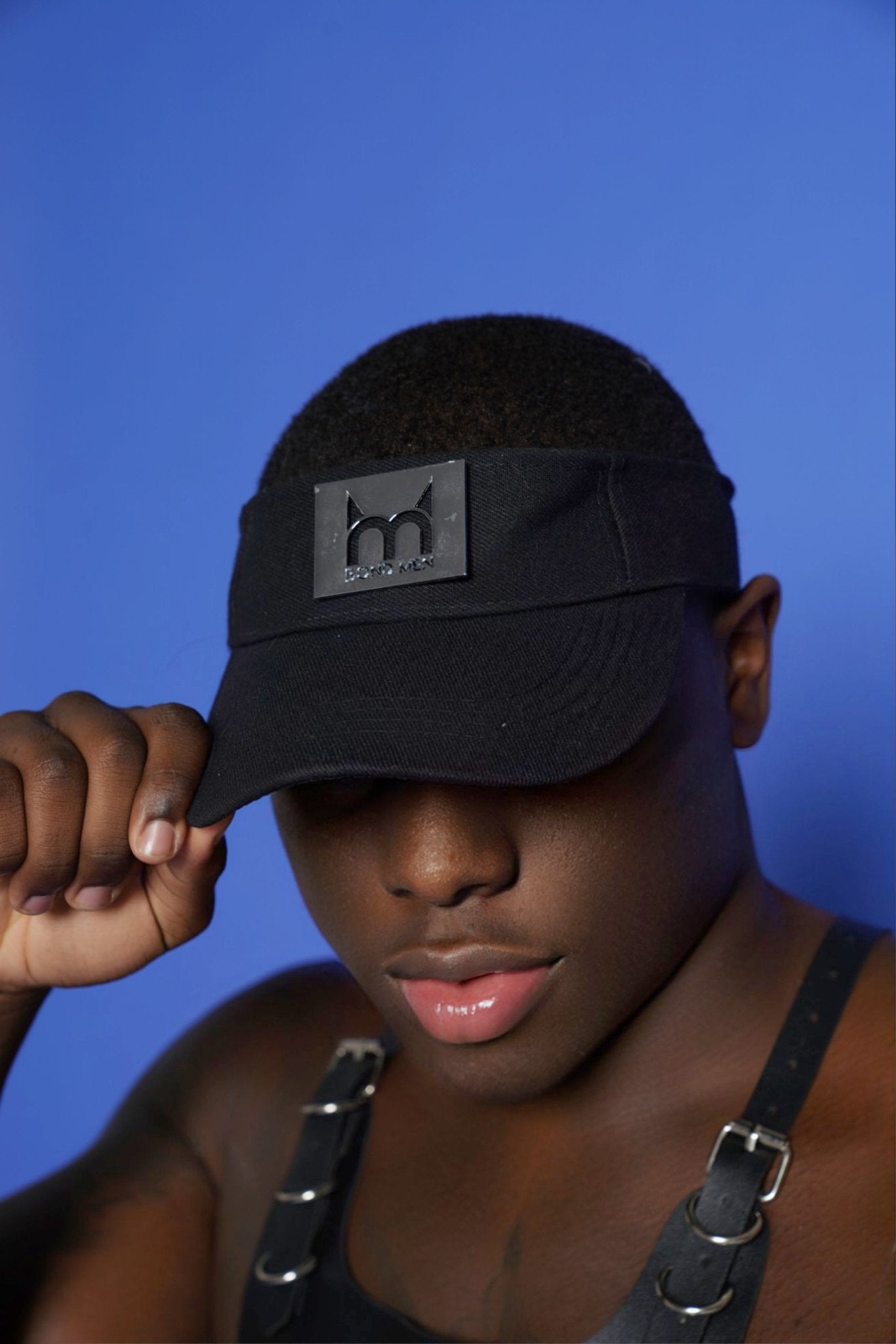 Bond Men Black Sweatband All-Sport Visor - TB-BondMenHats