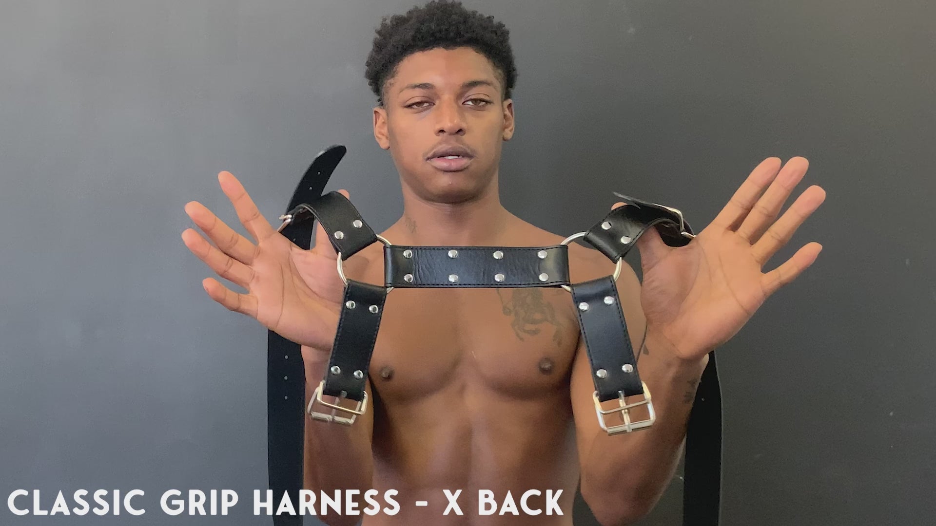 Duo Grip Harness, Harness, bdsm harness, fetish harness