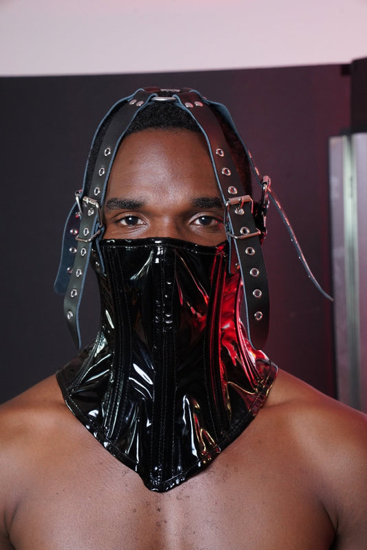 Lace Me Up Corset Mask, Bdsm mask, foreplay mask