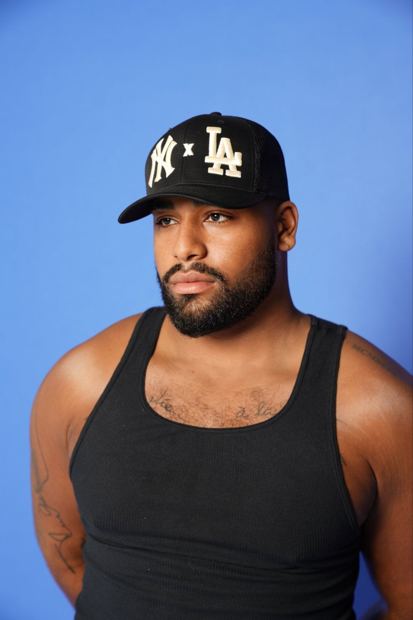 Off White NY X LA Trucker Hat - TB-BondMenTrucker Cap