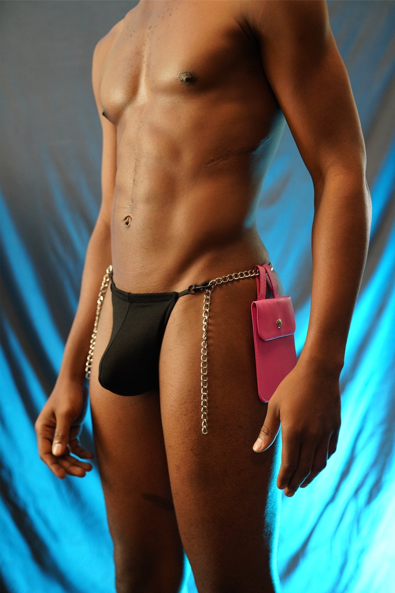 Yellow Belt Bag Add On Accessory For G String, belt bag, men's fashion